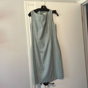 Hugo Boss light blue work dress